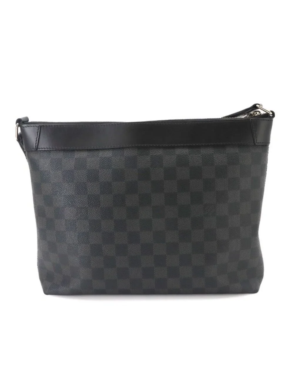 Louis Vuitton Damier Graphite Mick PM NM Shoulder Bag Black Gray